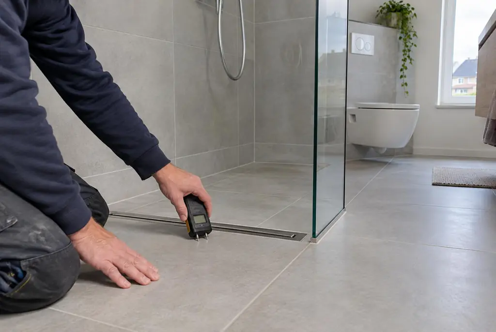 Lekdetectie Purmerend – badkamer in een nieuwbouwwoning